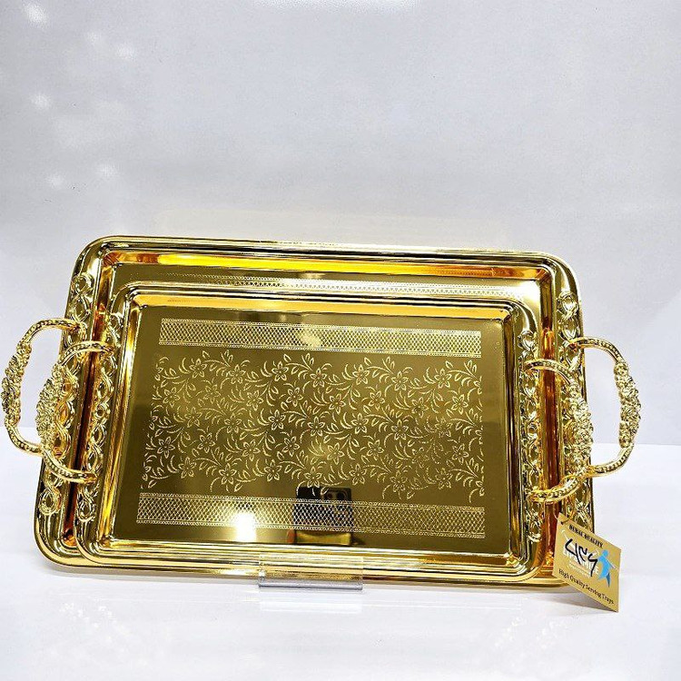سینی استیل مستطیل