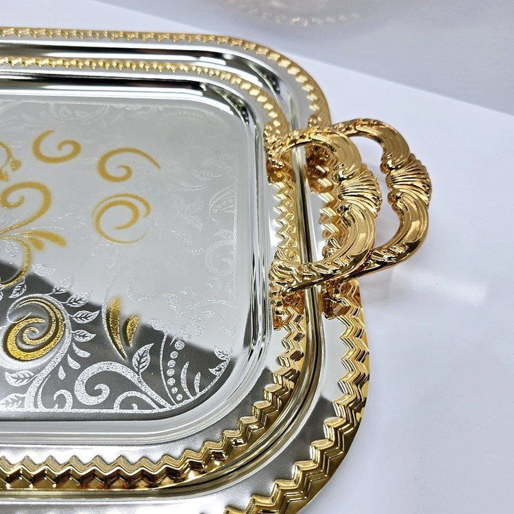 سینی استیل رنگ ثابت