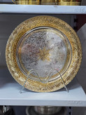 سینی استیل طلایی