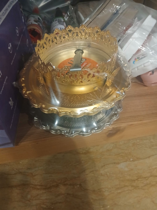 منقل اسپند دودکن طلایی